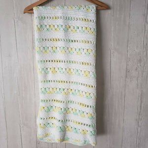 Vintage Baby Toddler Crib Throw Blanket Unisex